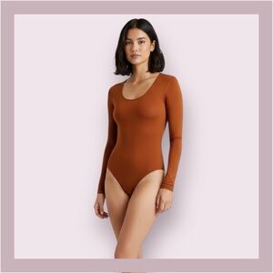 The Kit Cinnamon Long Sleevee Bodysuit